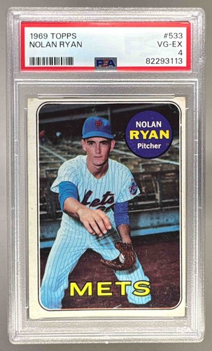 1969 Topps 533 Nolan Ryan PSA 4 82293113