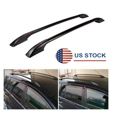 47.2 Decorative Car Roof Luggage Rack Side Bars Rails Top Perforation-free Trim 47.2 Decorative Car Roof Luggage Rack Side Bars Rails Top Perforation-free Trim