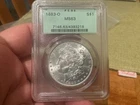 1883-O Morgan SILVER Dollar PCGS MS63-Stunning