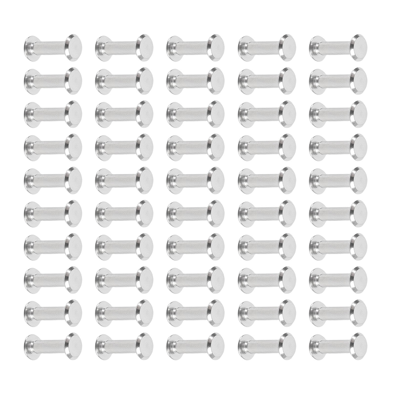 ✿ Chicago Screws 50 Sets Screw Rivets For Clothing