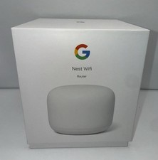 Google Nest WI-FI Mesh Router AC2200 Snow While  GA00595-US WPA3 Wifi