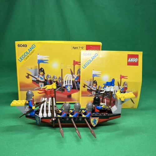 LEGO 6049 Castle Lion Knights Viking Voyager Complete w/ Box Instructions