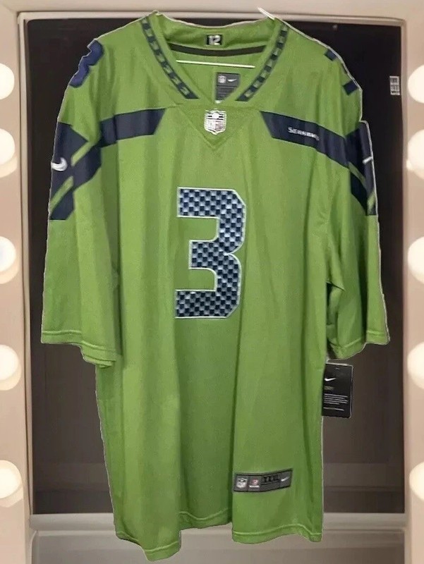 NWT Nike XXXL Seattle Seahawks Russell Wilson Jersey 