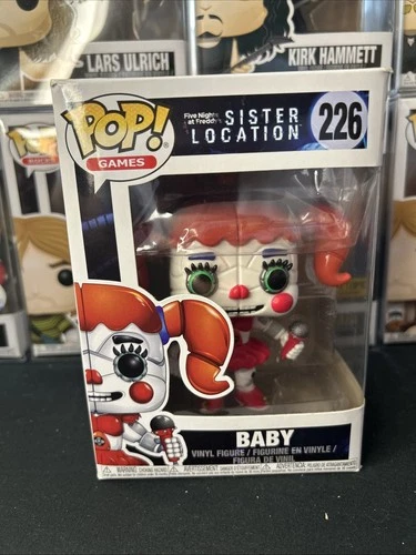 Funko Pop! RARE FNAF SISTER LOCATION BABY #226 Vinyl Collectible Figure
