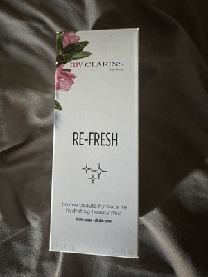My Clarins Refresh Facial Mist 3.4 Oz Toner And Makeup Refresher
