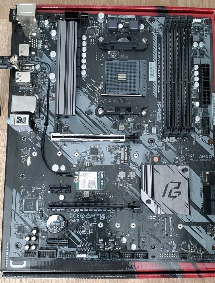 ASRock B550 Phantom Gaming 4 AMD Am4 Gen4 M.2 SATA 6gb/s ATX