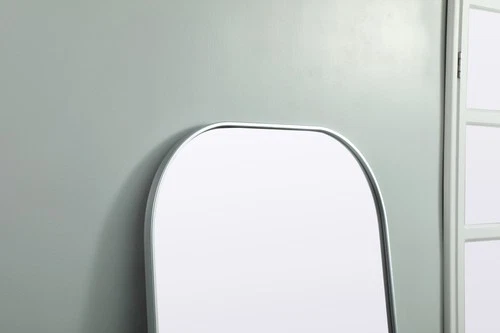 Elegant Lighting MR1B3276 Blaire 32" W x 76" H Modern Arched - Black - Picture 4 of 12