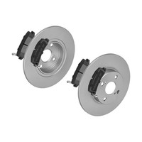 f.becker Bremsscheiben Ø266MM + BremsbelÄGe Hinten FÜR Toyota Corolla Toyota
