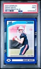 2024 PANINI DONRUSS PRESS PROOF BLUE #379 DRAKE MAYE ROOKIE RC PSA 9