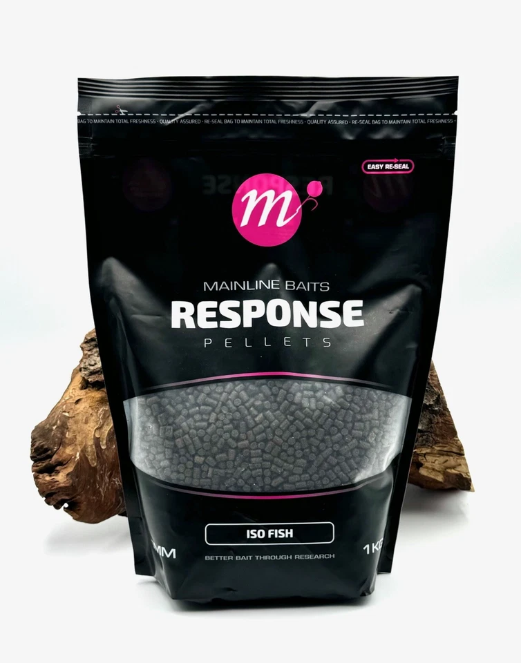 Mainline ISO Fish Response Pellets 5mm 1kg Feedern Karpfenfutter DER ANGLER DA - Bild 1 von 1