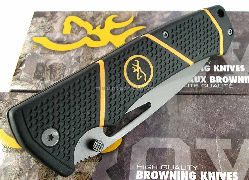 Cuchillo Browning Long Haul 352 8"/4.5" Hoja de Titanio Goma Hdl DESCONTINUADO Foto 4 de 4