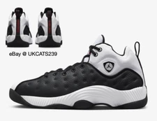 Nike Air Jordan Jumpman Team II Shoes White Black University Red 819175-106 Mens
