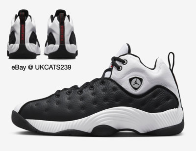 Nike Air Jordan Jumpman Team II Shoes White Black University