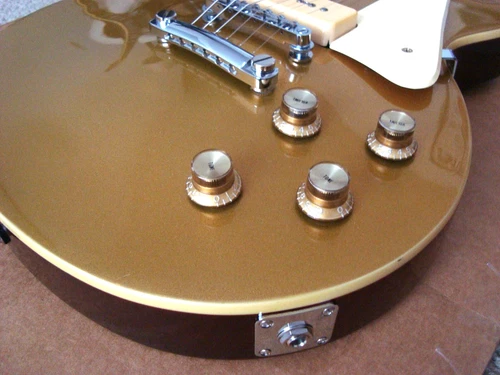 2003 Epiphone Les Paul '56 Gold Top, Upgrades, Gib's P-100, Pots & Wiring, Korea