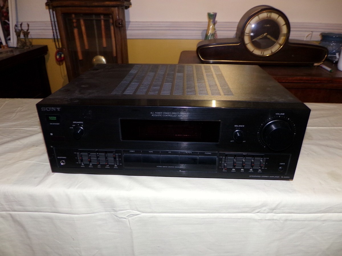 Sony TA-AX311 5-Band Acoustic Controlled Integrated Stereo