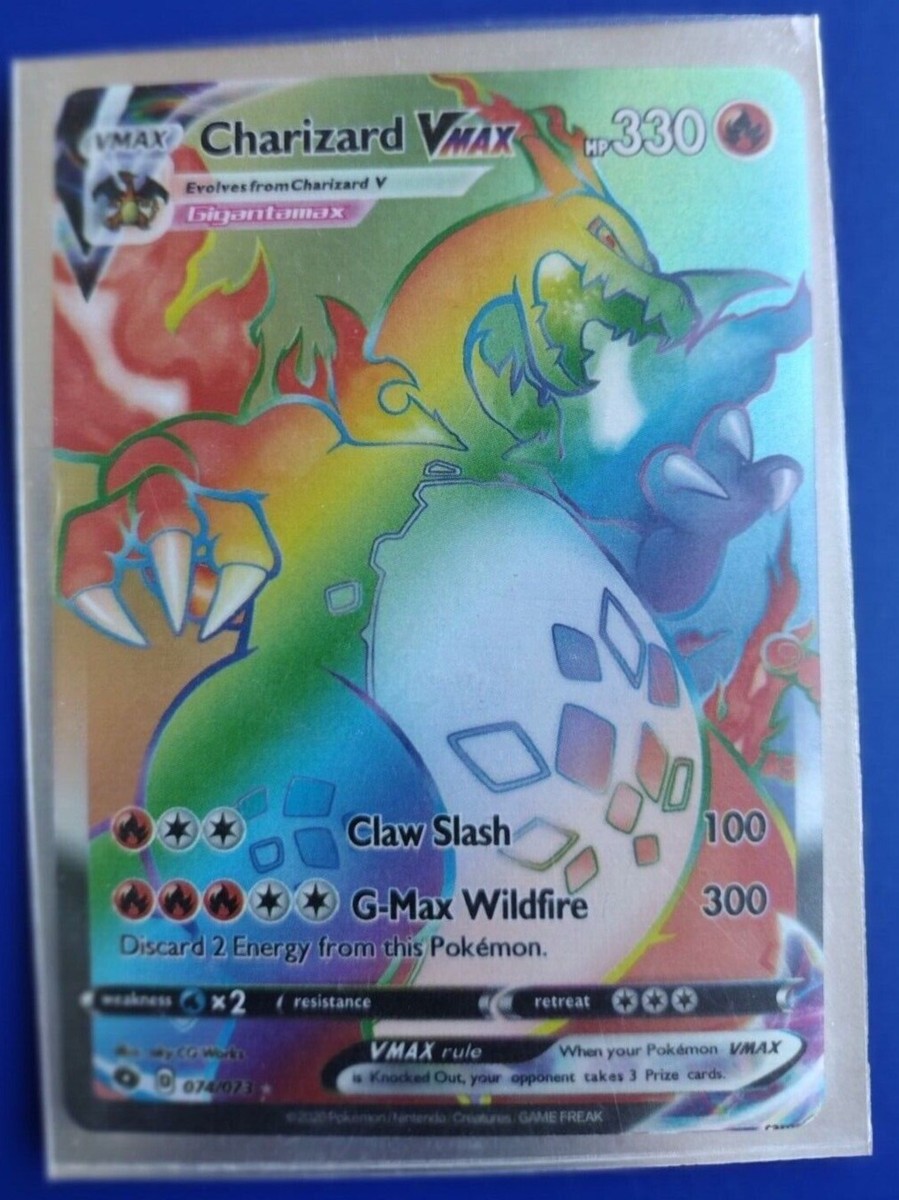 Pokémon Charizard VMAX 074/073 - Champions Path Full Art Pokémon Charizard VMAX 074/073 - Champions Path Full Art
