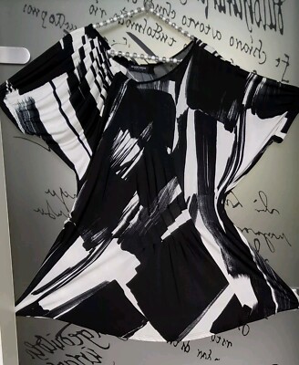 ''BLACKY DRESS'' BERLIN DESIGNER SHIRT L/XL EXTRAVAGANT SCHWARZ/CREME KÜHLEND