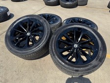 21" Bentley Bentayga OEM wheels rims black Mulliner Continental Flying Spur GT