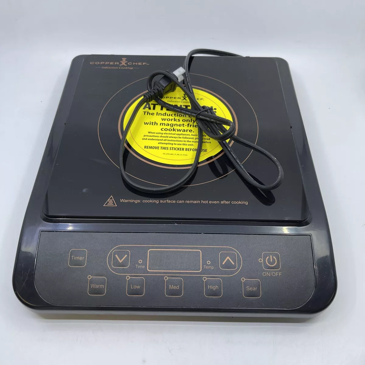 Copper chef cheap induction cooktop