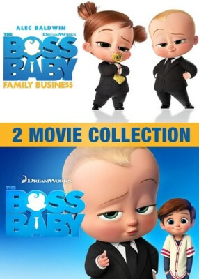 The Boss Baby: 2-Movie Collection (DVD) Brand New Sealed Free Shipping