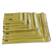 Bubble Lined GOLD PADDED ENVELOPES(10 Sizes)A5/A4/A3/CD'S/DVD Postal