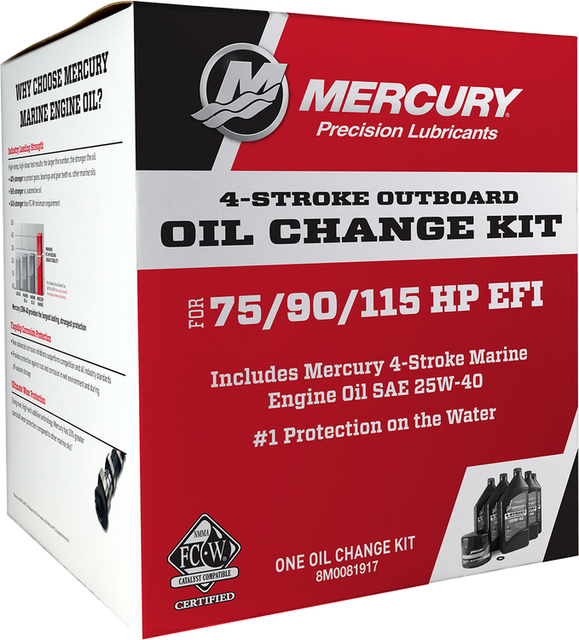 Mercury 8M0081917 4stroke Engine Oil Change Kit for sale online eBay