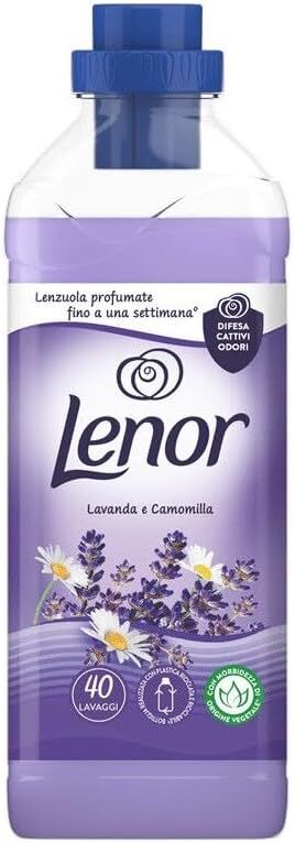 Lenor Ammorbidente Concentrato Lavanda e Camomilla 40 Misurini 840ml- PEZZI 3.