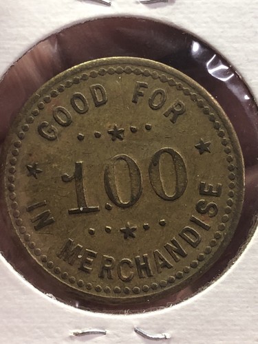 Ficha comercial Coal Scrip $1,00 - Drakesboro Coal Come And Mining - Drakesboro, KY - Imagen 6 de 7