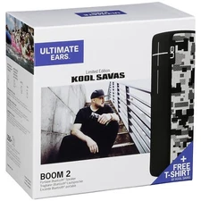Ultimate Ears UE BOOM 2 Wireless Bluetooth Portable Speaker Kool Savas Black