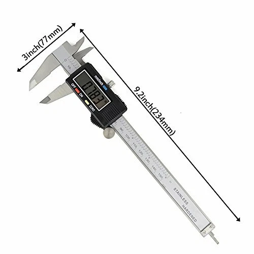 150mm Vernier Caliper Stainless Steel Digital Caliper 6 inch Measuring Tools CA - Picture 10 of 10