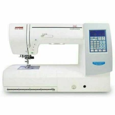 Janome Horizon 8200QCP Memory Craft Sewing Machine Bundle Extension Table