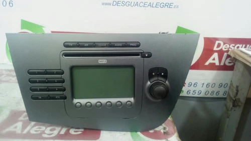 1P1035186B Sistema Audio/Radio Cd para SEAT LEON (1P1) Reference 2007 370632