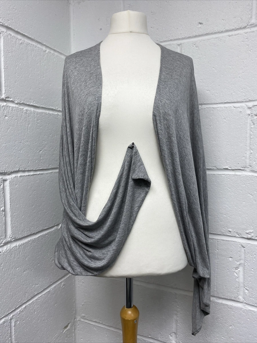 Grey batwing clearance cardigan