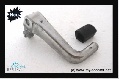 Vespa brake pedal foot brake foot brake pedal with rubber 150 VBA VBB Sprint GT GL TS GS