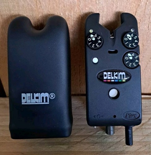 Delkim TXI Plus indicatore di morso radio BIANCO/BIANCO indicatore di morso di carpa carpa asini - Foto 1 di 8