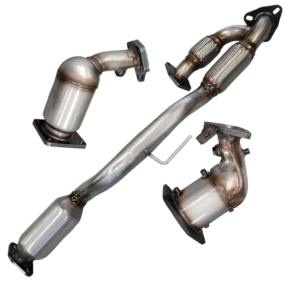3x Convertidor catalítico para Nissan Murano 2009 2010 2011 2012 2013 2014 3,5 L Foto 4 de 4
