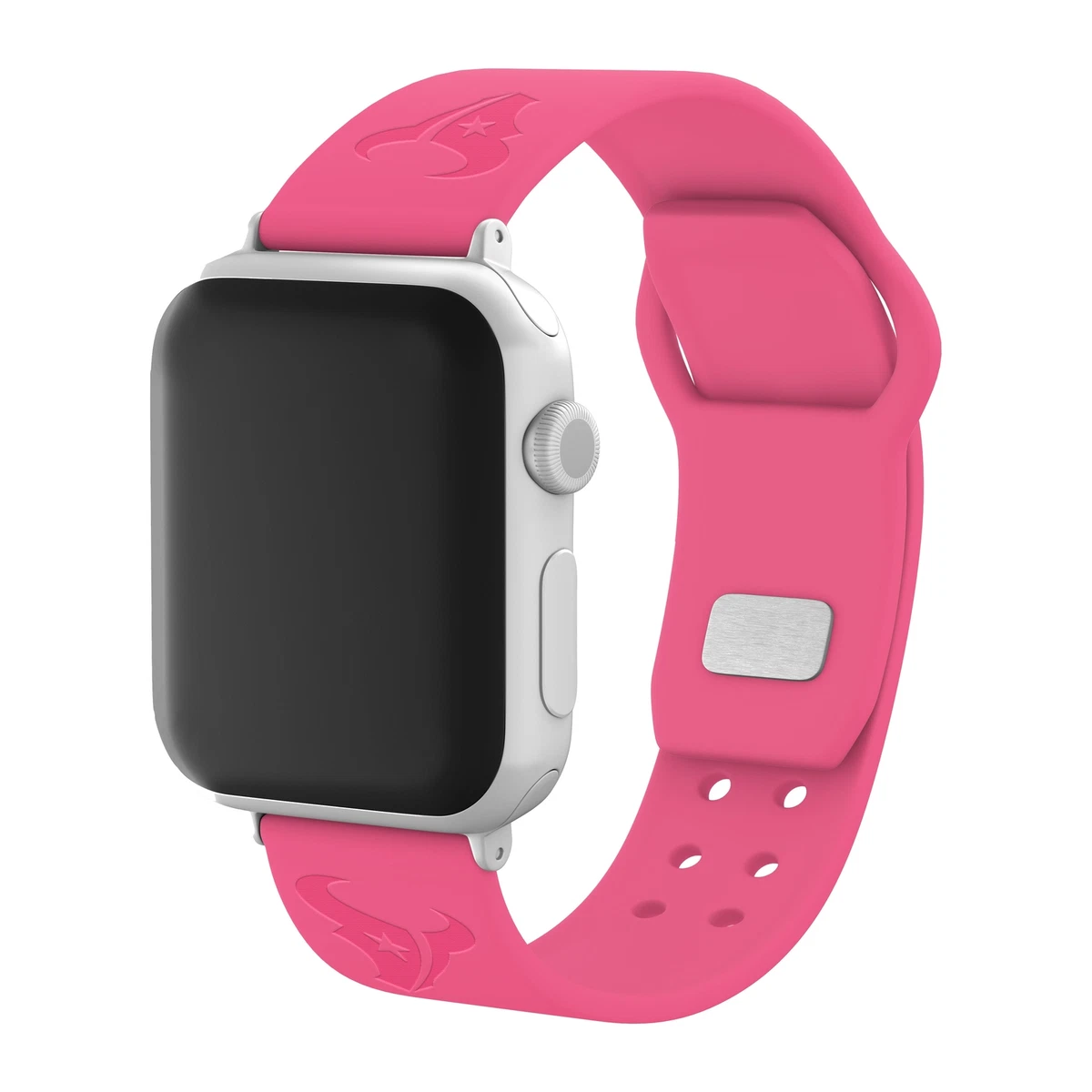 Game Time Houston Texans Slim Apple Watch Band Engraved Silicone