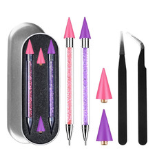 Rhinestone Picker Tool,2 Pcs Rhinestones Diamond Painting Dotting Pen,Rhinestone