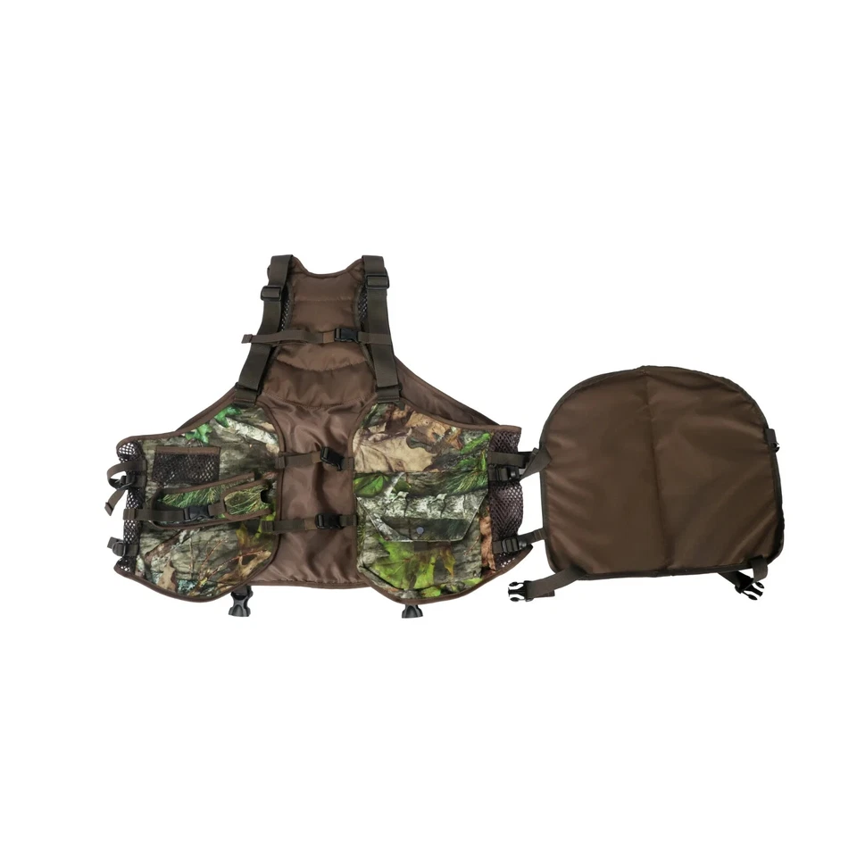 Turkey Hunting Strap Vest+Cushion Mossy Oak Official Camo NWTF "OBSESSION" OSFM - Image 4 of 4