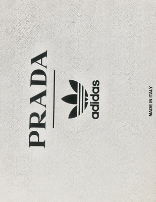 PRADA x ADIDAS Bowling Bag White in Calf Leather with Silver PRADA x ADIDAS Bowling Bag White in Calf Leather with Silver