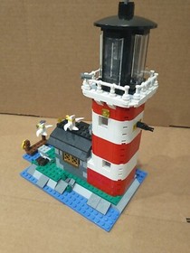 LEGO 5770 CREATOR Lighthouse Island 100% Complete w/ Figure, 3  Manuals & Box