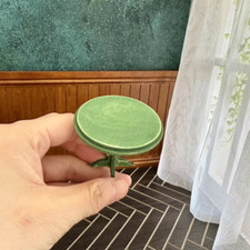 1/24 Scale Dolls House Miniatures Furniture Old Coffee Table Garden Bakery Store