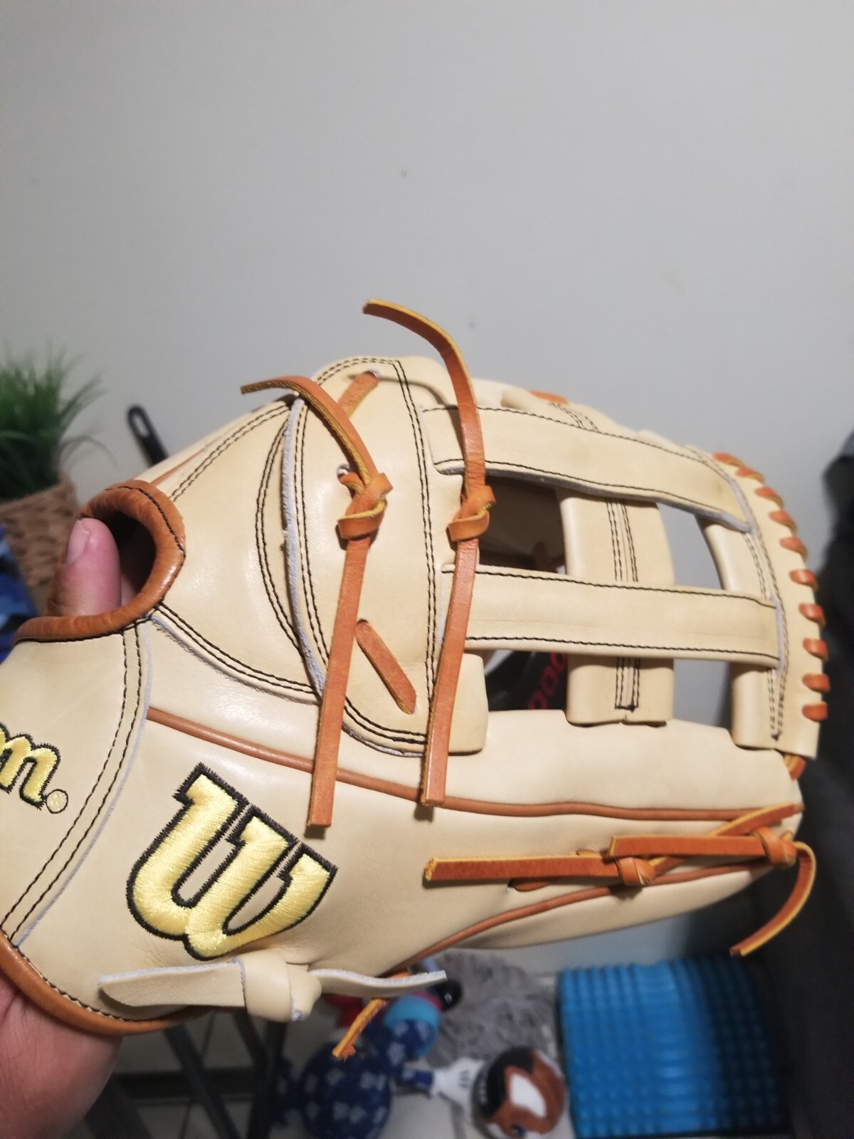 wilson a2000 1799 pro stock right hard throw outfielder glove 12 3/4 eBay