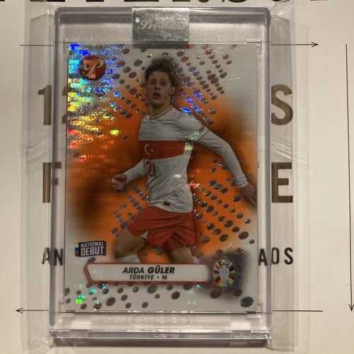 2023 Topps Pristine Arda Gular Orange National Debut 2/25 Turkey