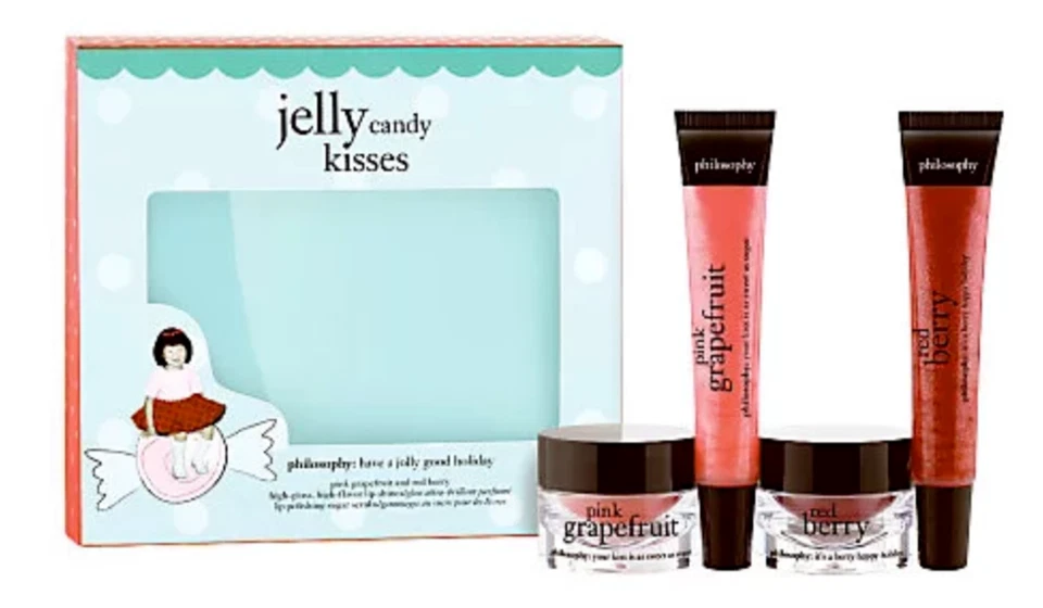 Philosophy Jelly Candy Kisses: Pink Grapefruit & Red Berry High Gloss Lip Shines - Image 3 of 4