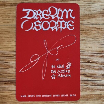 Renjun Official Photocard NCT Dream Dream () Scape QR Ver Kpop