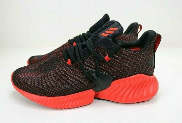 adidas alphabounce red and black