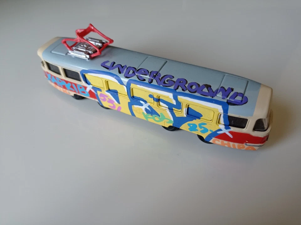 TRAM Tatra T3 Car Toy Metal USSR SOVIET 1:87 . length 7"/17cm - Image 4 of 4