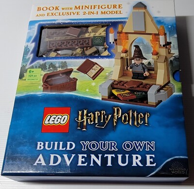 LEGO Harry Potter Build Your Own Adventure Minifig and Exclusive Model NEW BOOK!