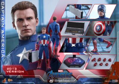 【ホットトイズ MMS563】エンドゲーム・キャプテンアメリカ（2012） Hot Toys Captain America Avengers Endgame 2012 Version